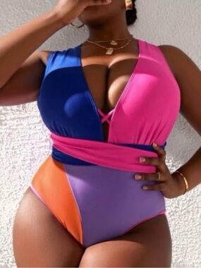 💫SHEIN💫 Infinity One Piece Bathing Suit ** 4XL/18**